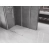 Mexen Velar cabine de douche coulissante 100 x 90 cm, transparent, chrome - 871-100-090-01-01