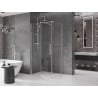 Mexen Velar cabine de douche coulissante 100 x 90 cm, transparent, chrome - 871-100-090-01-01
