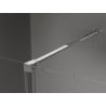 Mexen Velar sliding shower cabin 120 x 75 cm, transparent, chrome - 871-120-075-01-01