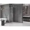Mexen Velar cabine de douche coulissante 120 x 85 cm, transparent, chromé - 871-120-085-01-01