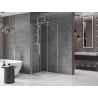 Mexen Velar sliding shower cabin 90 x 90 cm, transparent, chrome - 871-090-090-01-01