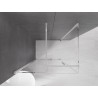 Mexen Velar drsna tuš kabina 130 x 90 cm, prozorna, krom - 871-130-090-01-01