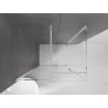 Mexen Velar sliding shower enclosure 140 x 90 cm, transparent, chrome - 871-140-090-01-01