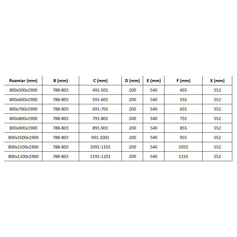 Mexen Roma cabina de ducha abatible 80 x 70 cm, transparente, negra - 854-080-070-70-00