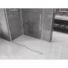 Mexen Velar klizna tuš kabina 150 x 75 cm, prozirna, krom - 871-150-075-01-01
