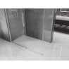 Mexen Velar cabine de douche coulissante 160 x 70 cm, transparent, chrome - 871-160-070-01-01