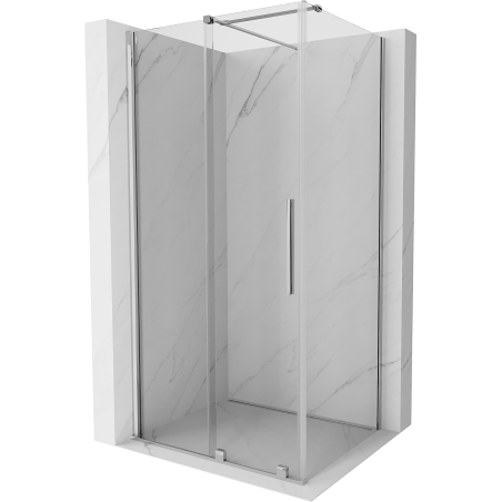 Mexen Velar kabina prysznicowa rozsuwana 110 x 90 cm, transparent, chrom - 871-110-090-01-01