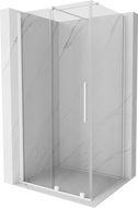 Mexen Velar prozirna klizna tuš kabina 100 x 110 cm, bijela - 871-100-110-01-20