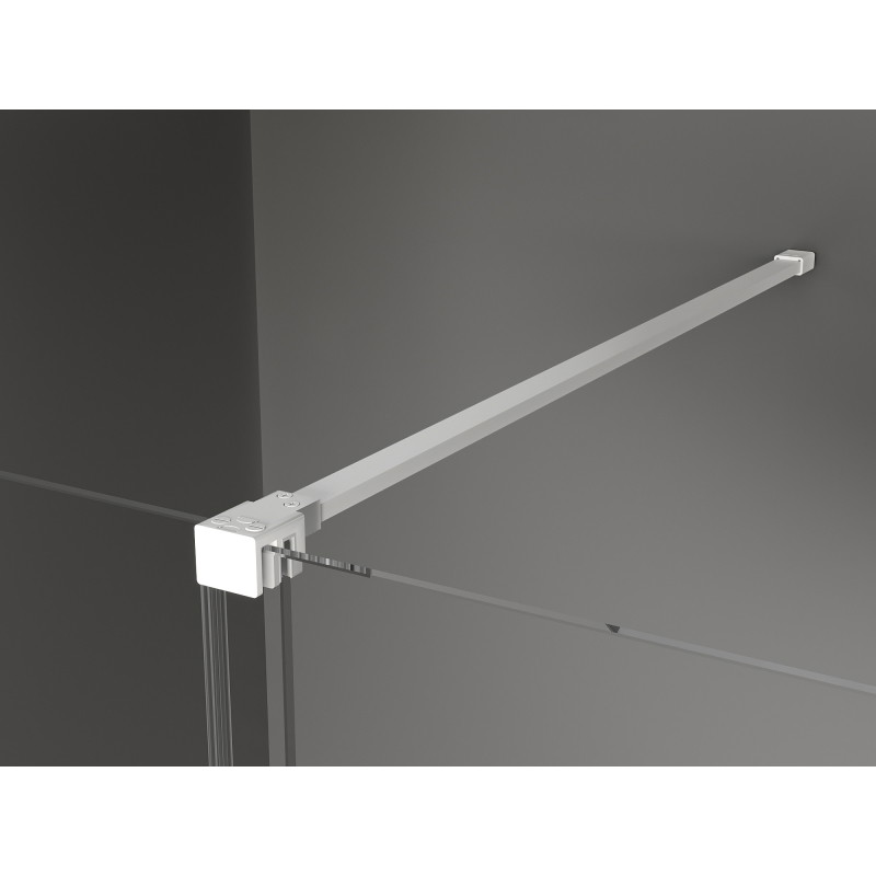 Mexen Velar klizni tuš kabina 120 x 85 cm, prozirna, bijela - 871-120-085-01-20