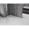 Mexen Velar cabine de douche coulissante 120 x 120 cm, transparent, blanc - 871-120-120-01-20