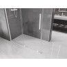 Mexen Velar klizna tuš kabina klizna 140 x 70 cm, prozirna, bijela - 871-140-070-01-20