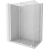 Mexen Velar kabina prysznicowa rozsuwana 150 x 80 cm, transparent, biała - 871-150-080-01-20