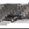Mexen Velar Duschkabine, verschiebbar, 110 x 80 cm, transparent, golden - 871-110-080-01-50