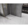 Mexen Velar Schiebeduschkabine 100 x 100 cm, transparent, gold - 871-100-100-01-50