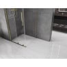 Mexen Velar Schiebeduschkabine 100 x 100 cm, transparent, gold - 871-100-100-01-50