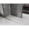 Mexen Velar cabine de douche coulissante 140 x 80 cm, transparent, or - 871-140-080-01-50