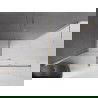 Mexen Velar schuifdouchewand 150 x 80 cm, transparant, goud - 871-150-080-01-50