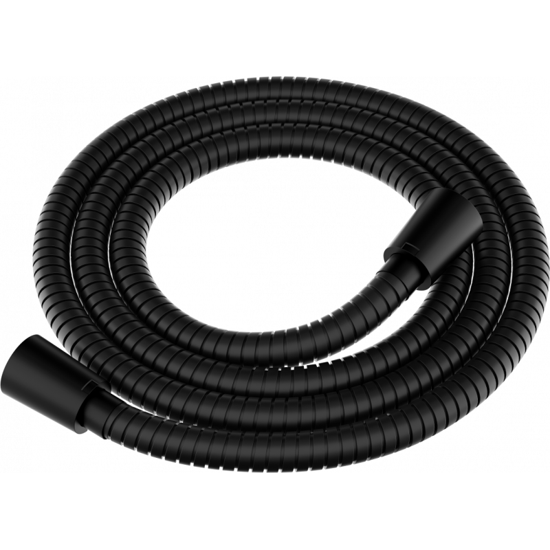 Mexen Duschschlauch 150 cm, schwarz - 79460-70