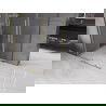 Mexen Velar schuifdouchecabine 110 x 100 cm, transparant, geborsteld goud - 871-110-100-01-55