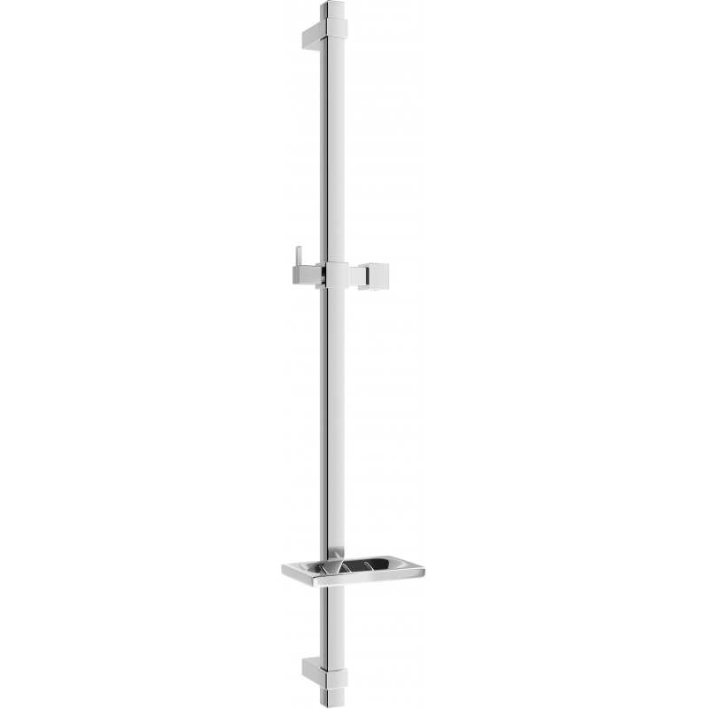 Mexen DQ asta doccia con portasapone 80 cm, cromato - 79381-00