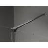 Mexen Velar Duschkabine zum Schieben 100 x 80 cm, transparent, gebürstet gun gray - 871-100-080-01-66