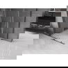 Mexen Velar Duschkabine schiebbar 120 x 75 cm, transparent, gebürstet in Gun Grau - 871-120-075-01-66