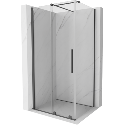 Mexen Velar kabina prysznicowa rozsuwana 120 x 110 cm, transparent, gun gray szczotkowany - 871-120-110-01-66