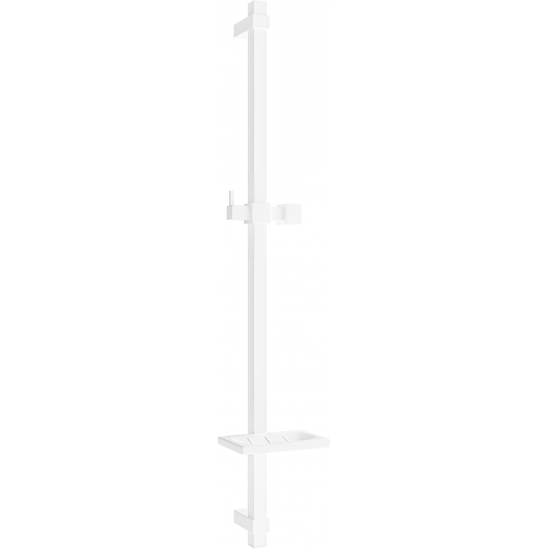 Mexen DQ Duschstange mit Seifenschale 80 cm, weiß - 79381-20