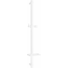 Mexen DQ shower rod with soap dish 80 cm, white - 79381-20
