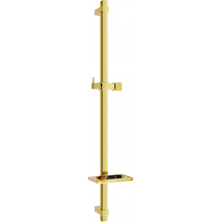 Mexen DQ douchestang met zeepbakje 80 cm, goud - 79381-50