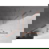 Mexen Velar Schiebeduschkabine 120 x 80 cm, transparent, gebürstetes Kupfer - 871-120-080-01-65
