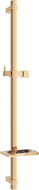 Mexen DQ Duschstange mit Seifenschale 80 cm, Roségold - 79381-60