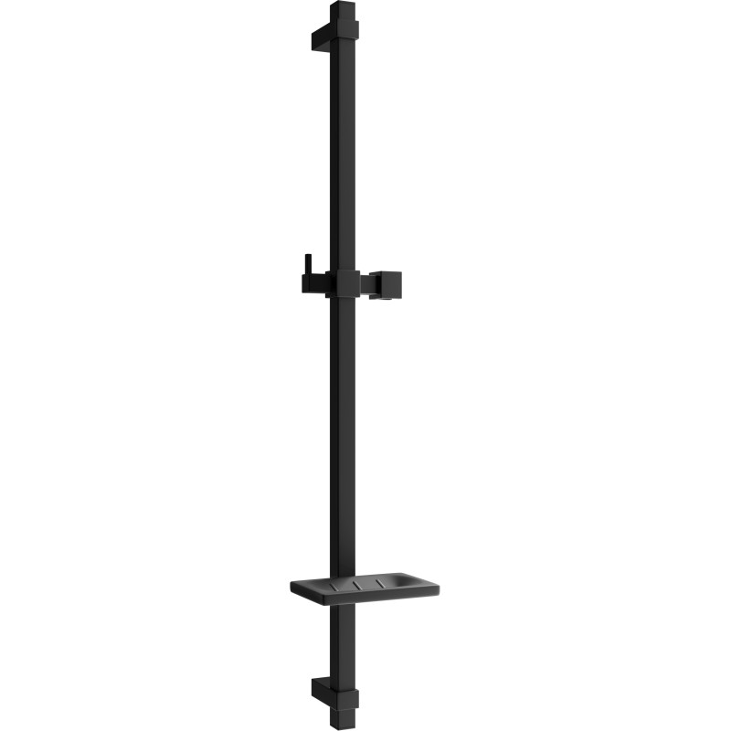 Mexen DQ tuš s roštiljem od 80 cm, crni - 79381-70