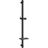 Mexen DQ douchestang met zeephouder 80 cm, zwart - 79381-70