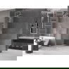 Mexen Velar Schiebeduschwand Walk-in 120 x 200 cm, transparent 8 mm, Chrom - 871-120-000-03-01