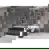 Mexen Velar schuifbare inloopdouchewand 90 x 200 cm, transparant 8 mm, wit - 871-090-000-03-20