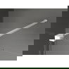 Mexen Velar schuifbare inloopdouchewand 90 x 200 cm, transparant 8 mm, wit - 871-090-000-03-20