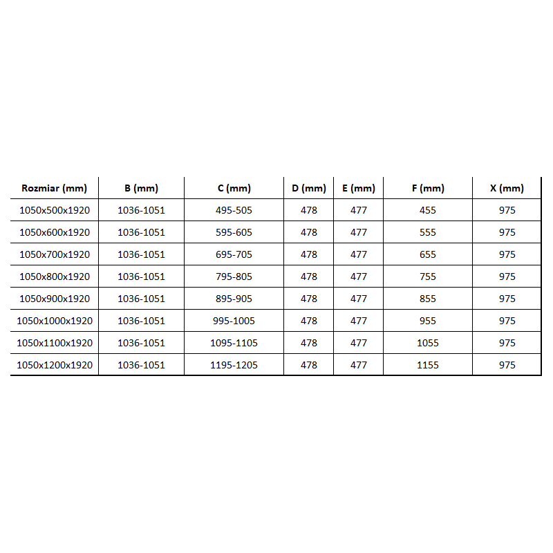 Mexen Lima zložljiva prha 105 x 70 cm, prozorna, krom - 856-105-070-01-00