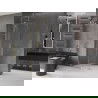 Paroi de douche coulissante Mexen Velar Walk-in 120 x 200 cm, transparent 8 mm, or - 871-120-000-03-50