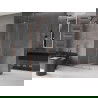 Mexen Velar Duschwand zum Schieben Walk-in 120 x 200 cm, transparent 8 mm, gebürstetes Kupfer - 871-120-000-03-65