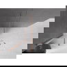 Mexen Velar Duschwand zum Schieben Walk-in 120 x 200 cm, transparent 8 mm, gebürstetes Kupfer - 871-120-000-03-65