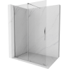 Mexen Velar Walk-In Duschwand, Schiebetür 140 x 200 cm, transparent 8 mm, Chrom - 871-140-000-03-01