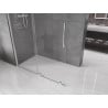 Mexen Velar ścianka prysznicowa rozsuwana Walk-in 140 x 200 cm, transparent 8 mm, chrom - 871-140-000-03-01