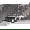 Mexen Velar Walk-In Duschwand, Schiebetür 140 x 200 cm, transparent 8 mm, Chrom - 871-140-000-03-01