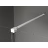 Mexen Velar Duschwand verschiebbar Walk-in 160 x 200 cm, transparent 8 mm, weiß - 871-160-000-03-20