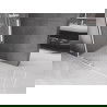 Mexen Velar begehbare Schiebeduschwand 130 x 200 cm, transparent 8 mm, weiß - 871-130-000-03-20