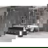 Mexen Velar begehbare Schiebeduschwand 130 x 200 cm, transparent 8 mm, weiß - 871-130-000-03-20