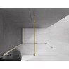 Mexen Velar liuglev dušisein Walk-in 150 x 200 cm, läbipaistev 8 mm, kuldne - 871-150-000-03-50