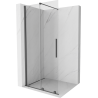 Mexen Velar Lükand dušisein Walk-in 70 x 200 cm, läbipaistev 8 mm, harjatud kahurihall - 871-070-000-03-66