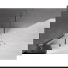 Mexen Velar begehbare Duschwand zum Schieben 70 x 200 cm, transparent 8 mm, gebürstet in Gun Gray - 871-070-000-03-66